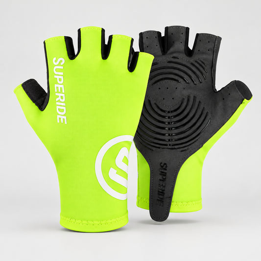 Half-Finger Cycling Gloves – Padded, Sizes S–XL