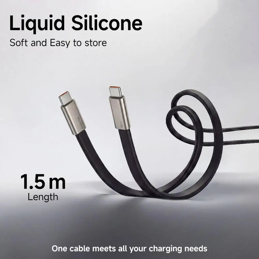 240W USB-C Cable & Folding Phone Stand Adapter – Set Options