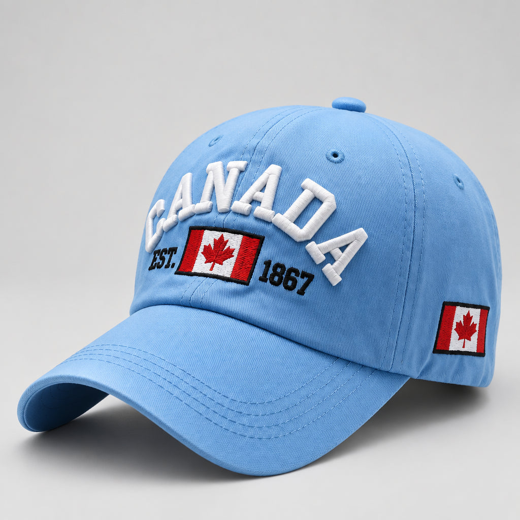 Canada 1867 Embroidered Baseball Cap – Adjustable