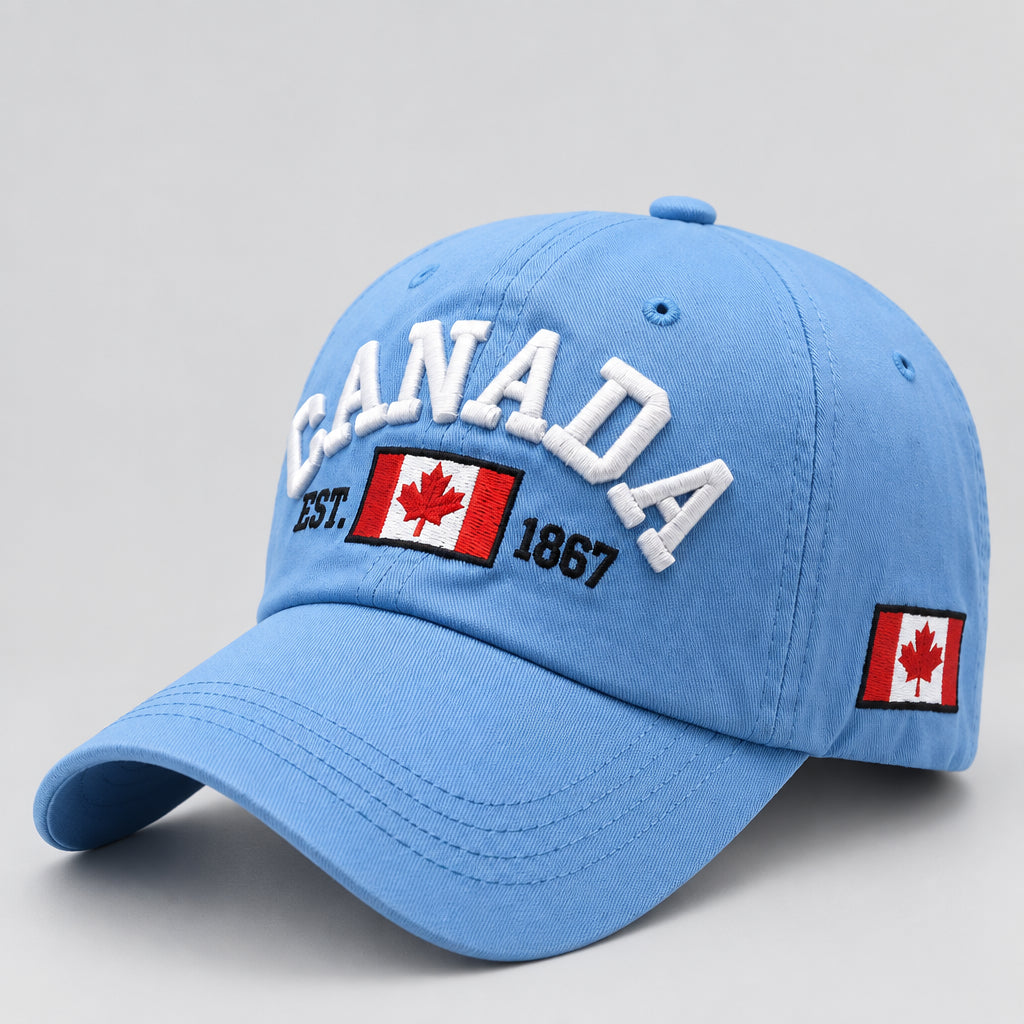Canada 1867 Embroidered Baseball Cap – Adjustable