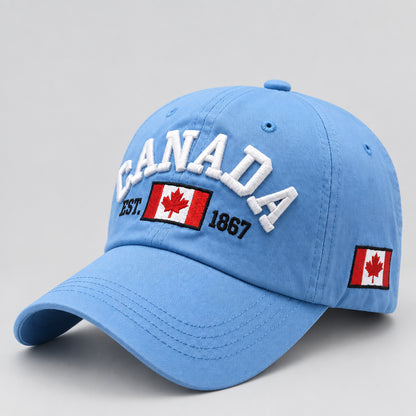 Canada 1867 Embroidered Baseball Cap – Adjustable