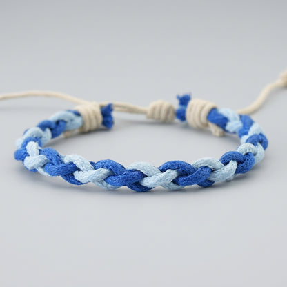 Adjustable Braided Cord Bracelet – Awaken, 4 Colors