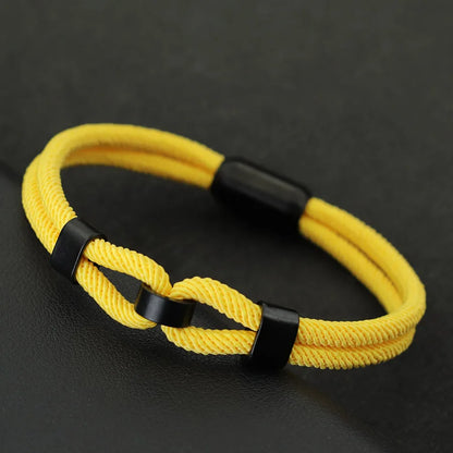 Adjustable Double-Cord Bracelet – Velocity, 6 Colors