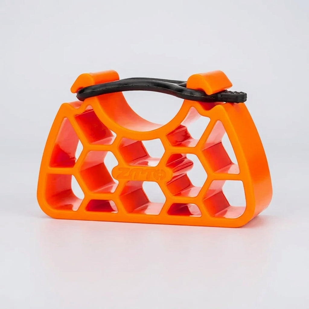 Bike Handlebar Support Blocks – Inverted Maintenance, Orange