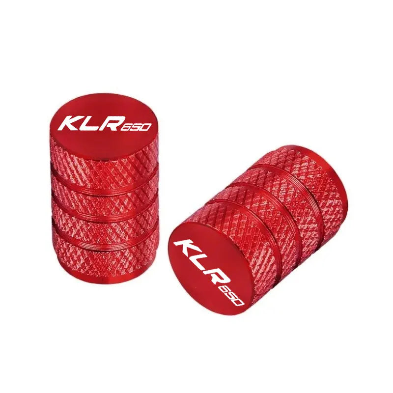 Aluminum Tire Valve Caps – Textured Finish, 2-Pack