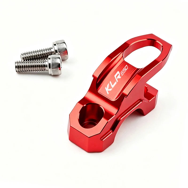 Motorcycle Helmet & Bag Hook – Clamp Mount, 5 Colors