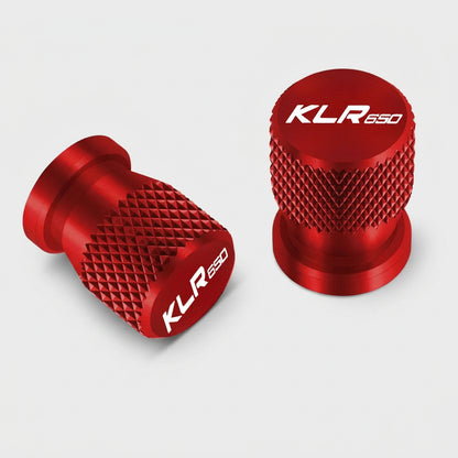 Aluminum Tire Valve Caps – Textured Finish, 2-Pack