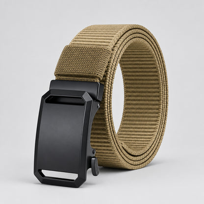 Canvas Tactical Belt Automatic Buckle
