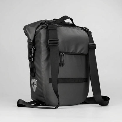 Waterproof Bike Pannier Bag 20L Rear Rack Travel & Shoulder Backpack deideas