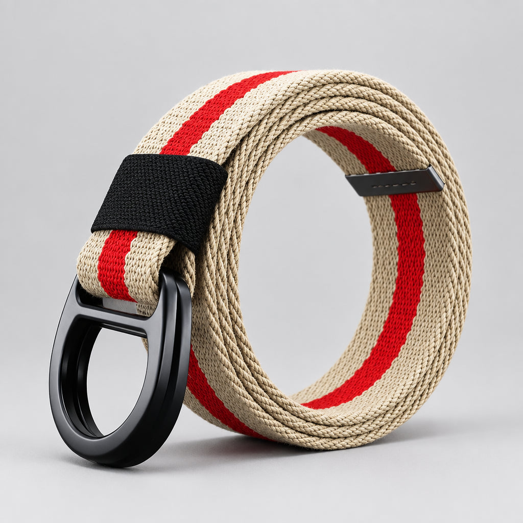 Canvas Belt – Adapt Double Buckle, Solid & Striped Styles