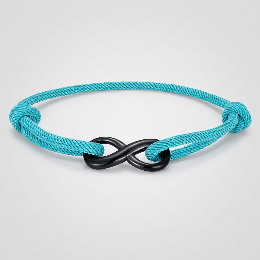 Infinity Rope Bracelet – Adjustable, 12 Color Options