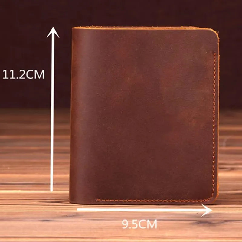 Leather Bifold Wallet – Iron Road, Vertical or Horizontal