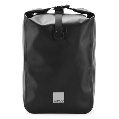 Waterproof Bike Rear Pannier Bag  10L Large Capacity with Reflective Strips deideas