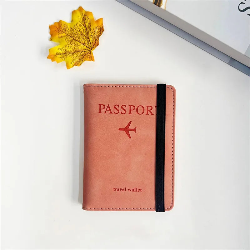Passport Holder & Travel Wallet – PU Leather, 15 Options