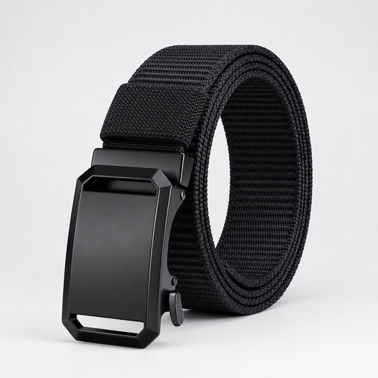 Canvas Tactical Belt Automatic Buckle