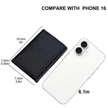 Magnetic Phone Wallet – MagSafe-Compatible, 6 Card Slots