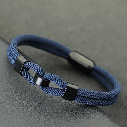 Adjustable Double-Cord Bracelet – Velocity, 6 Colors