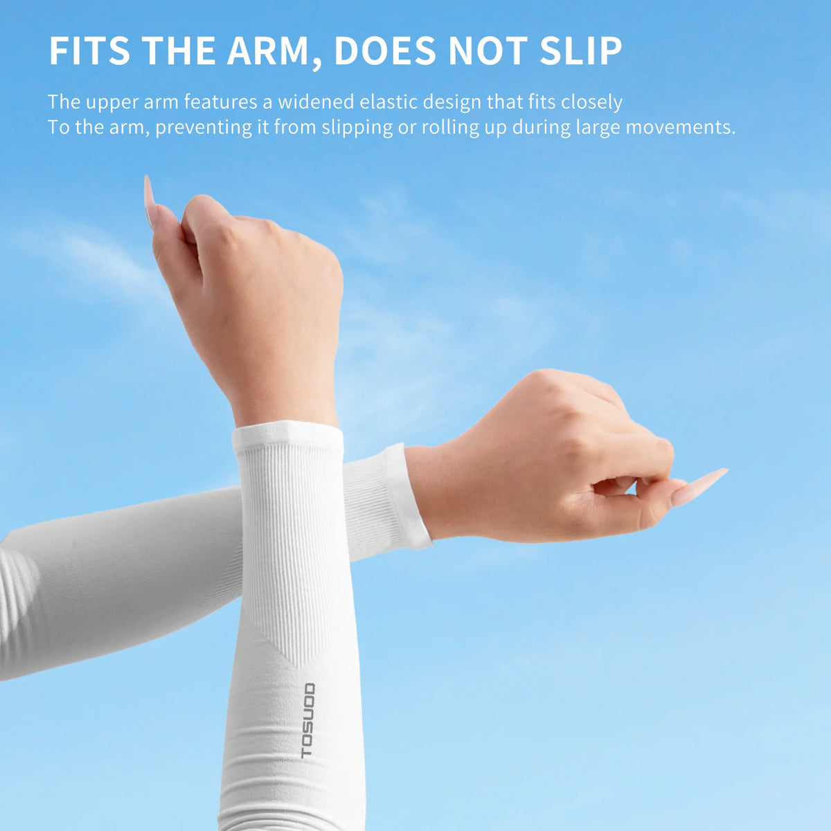 Ice Silk Arm Sleeves – UPF 50+ UV Protection, Cooling & Quick-Dry