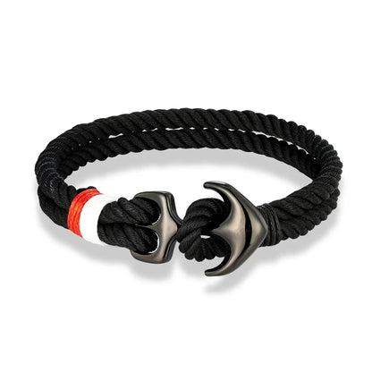 Twin Strand Anchor Bracelet  Waterproof & Sporty deideas