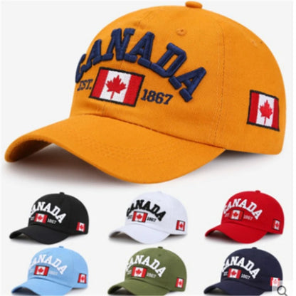 Canada 1867 Embroidered Baseball Cap – Adjustable