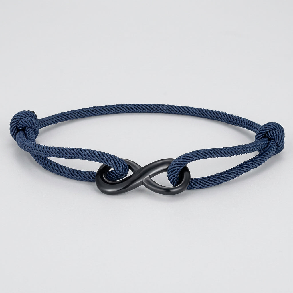 Infinity Rope Bracelet – Adjustable, 12 Color Options