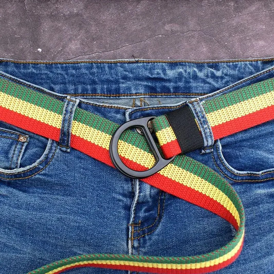 Canvas Belt – Adapt Double Buckle, Solid & Striped Styles