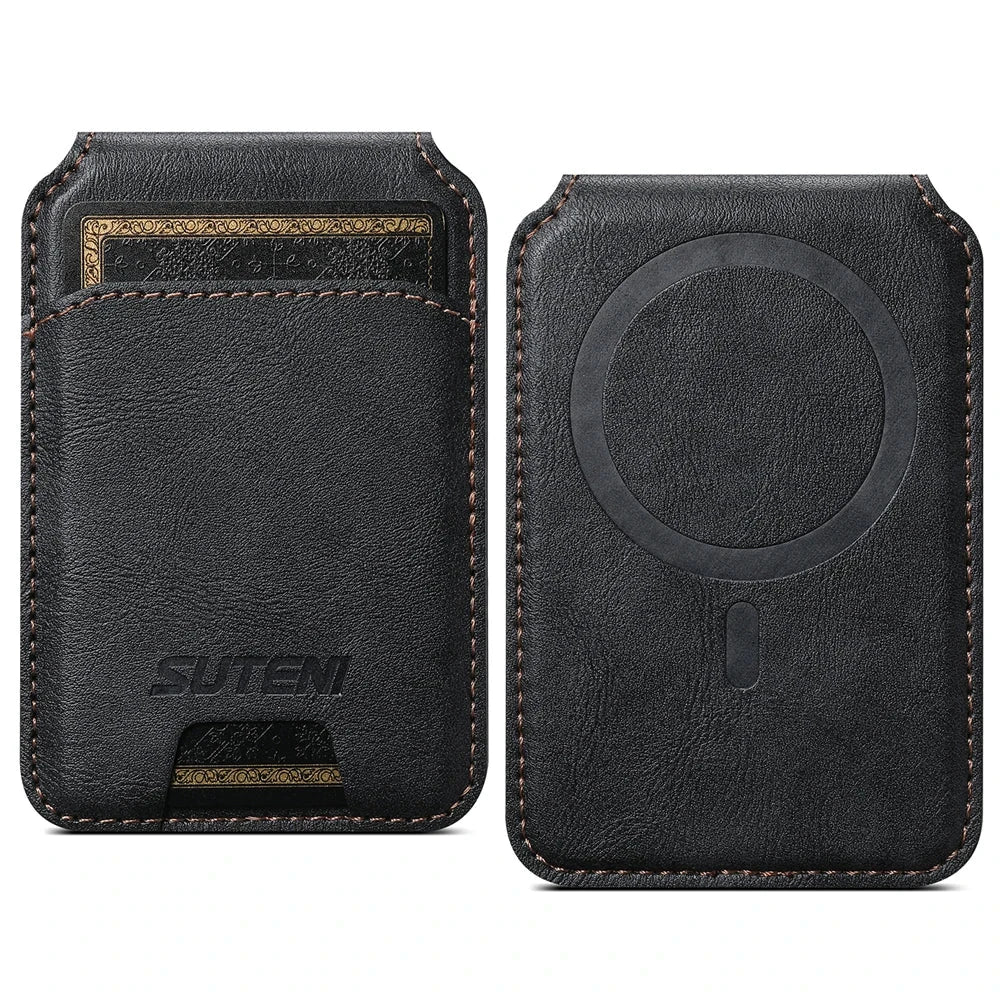 Wallet Pro Magnetic Leather Wallet for iPhone 17 16 Pro Max, 15, 14, 13, 12 and 11 deideas