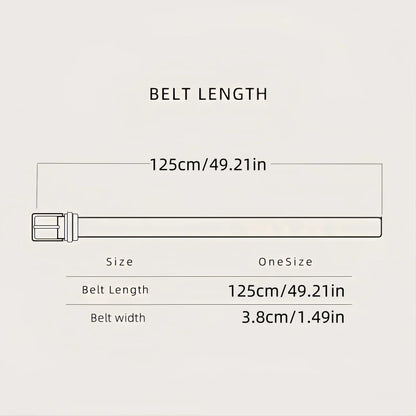 Canvas Tactical Belt Automatic Buckle
