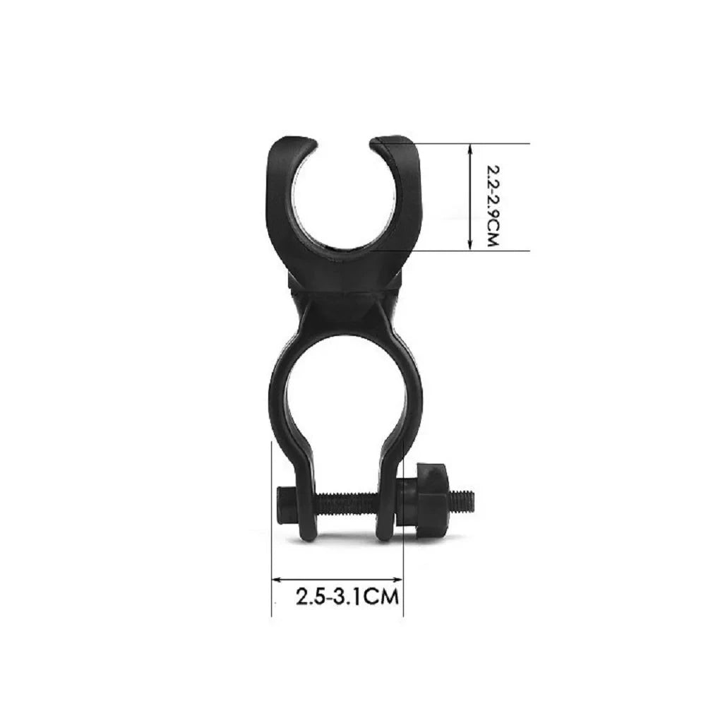 Bicycle or Motorcycle Accessories Flashlight Mount Bracket deideas