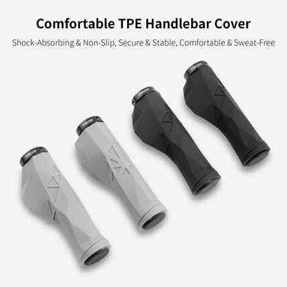 Ergonomic Lock-On Bike Grips – TPE, 13.5 cm, 1 Pair