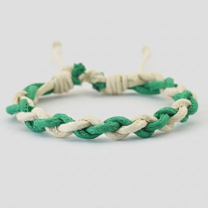 Adjustable Braided Cord Bracelet – Awaken, 4 Colors