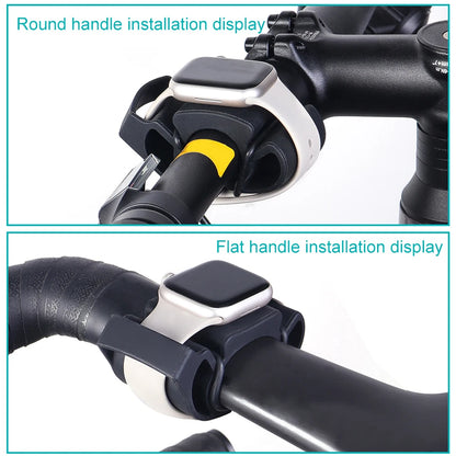 Bike Watch Mount – Silicone Holder & Adapter Options
