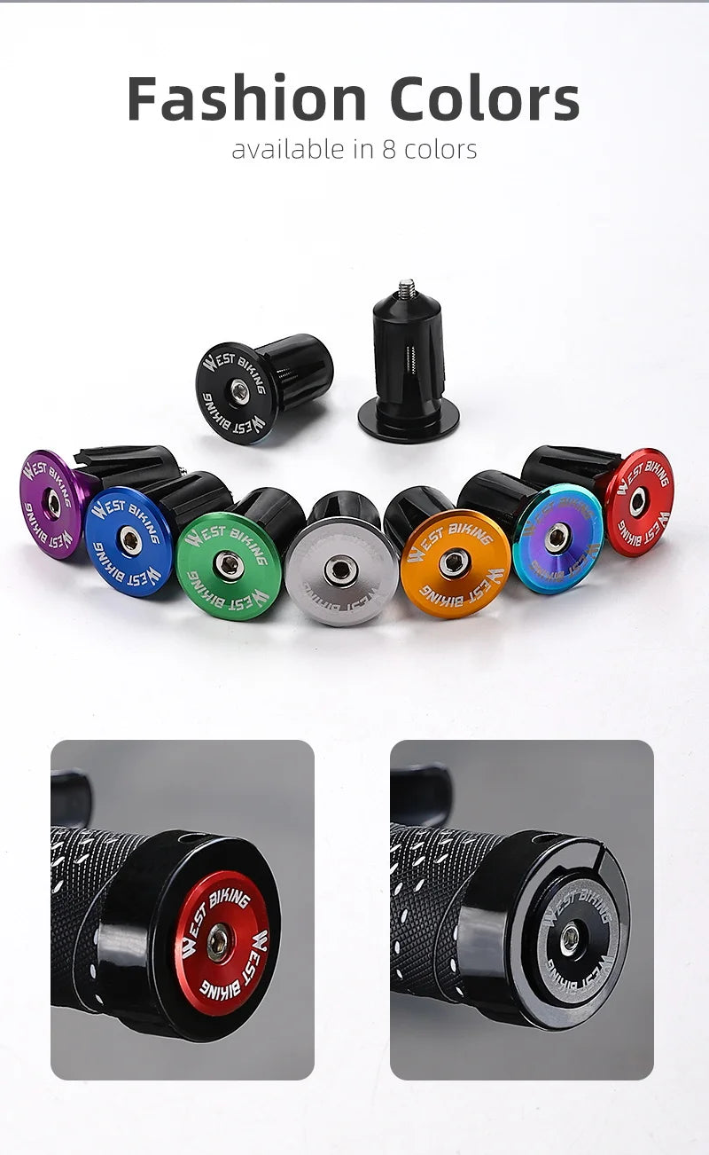 Aluminum Alloy Handlebar Bar End Plugs 6061, Mechanical Expansion