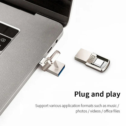 2TB USB Type-C 3.2 High-Speed Pendrive for Mobile Phones, Computers, and Drones deideas