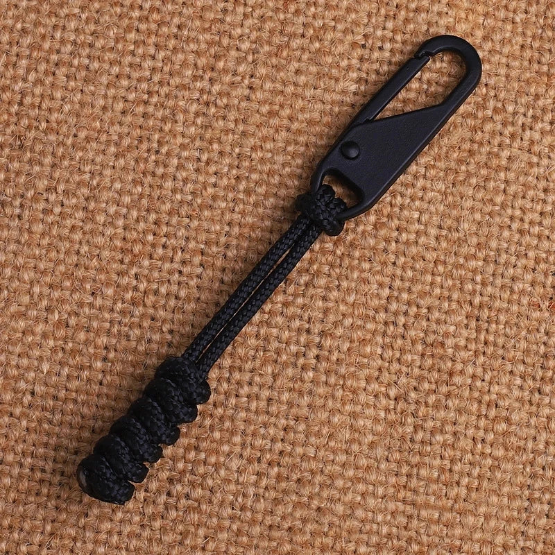 Handmade Snake Knot Paracord Zipper Pull  Durable Replacement & Bag Accessory deideas