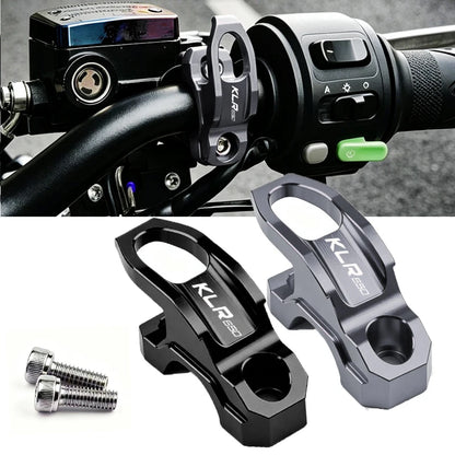 Motorcycle Helmet & Bag Hook – Clamp Mount, 5 Colors