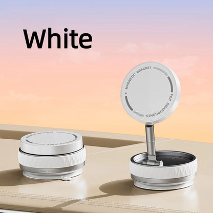 Foldable Magnetic Phone Holder – Suction Base, 3 Colors