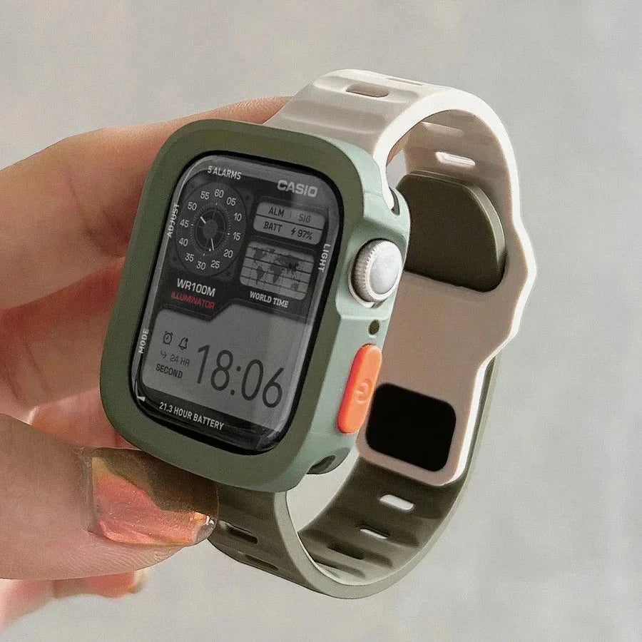 Urban Steel Strap moderno y sofisticado. Your Apple iWatch. deideas