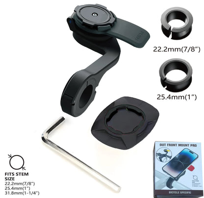 Bike Phone Mount – Twist-Lock Sets & Damper Option