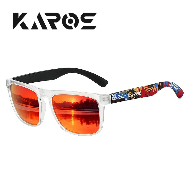 Rectangular Sunglasses – Printed Frames & Temples, 11 Options