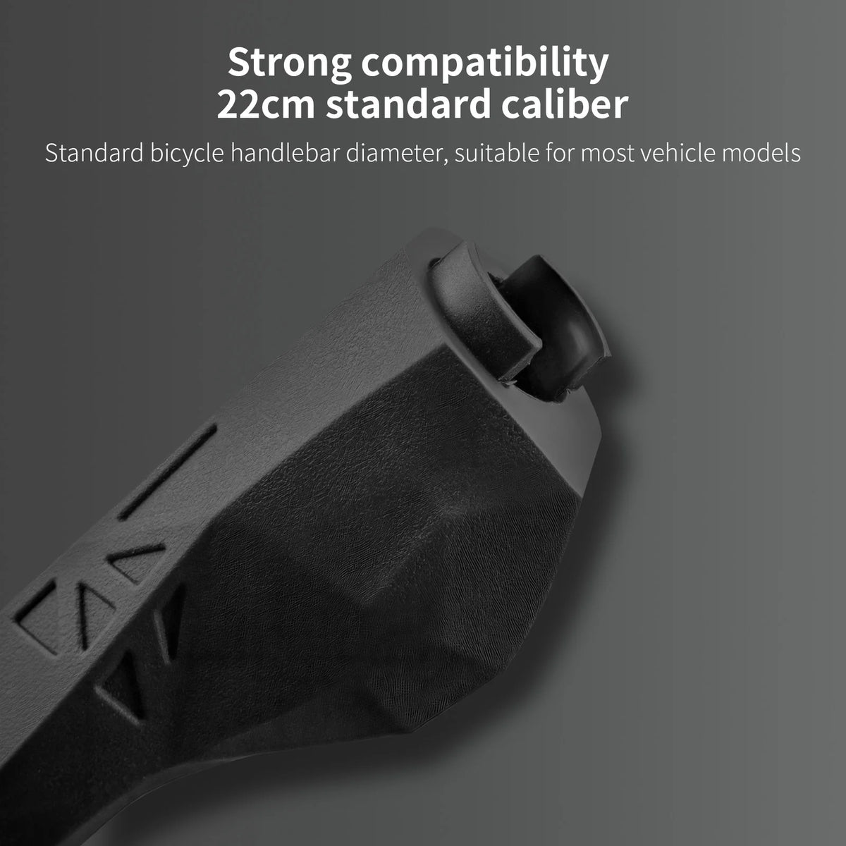 Ergonomic Lock-On Bike Grips – TPE, 13.5 cm, 1 Pair