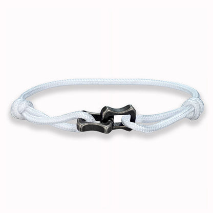Chain Link Rope Bracelet – Adjustable, 10 Colors