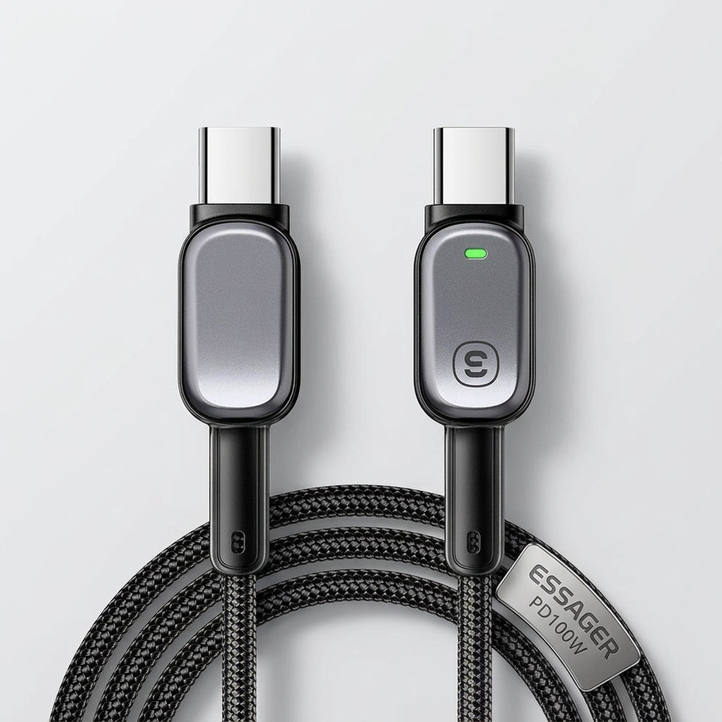 USB-C Cable with Charging Indicator – 60W or 100W
