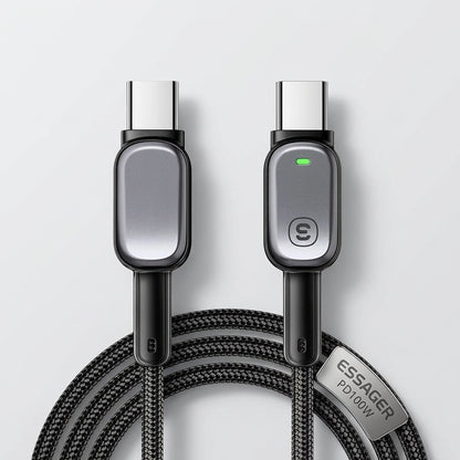 USB-C Cable with Charging Indicator – 60W or 100W