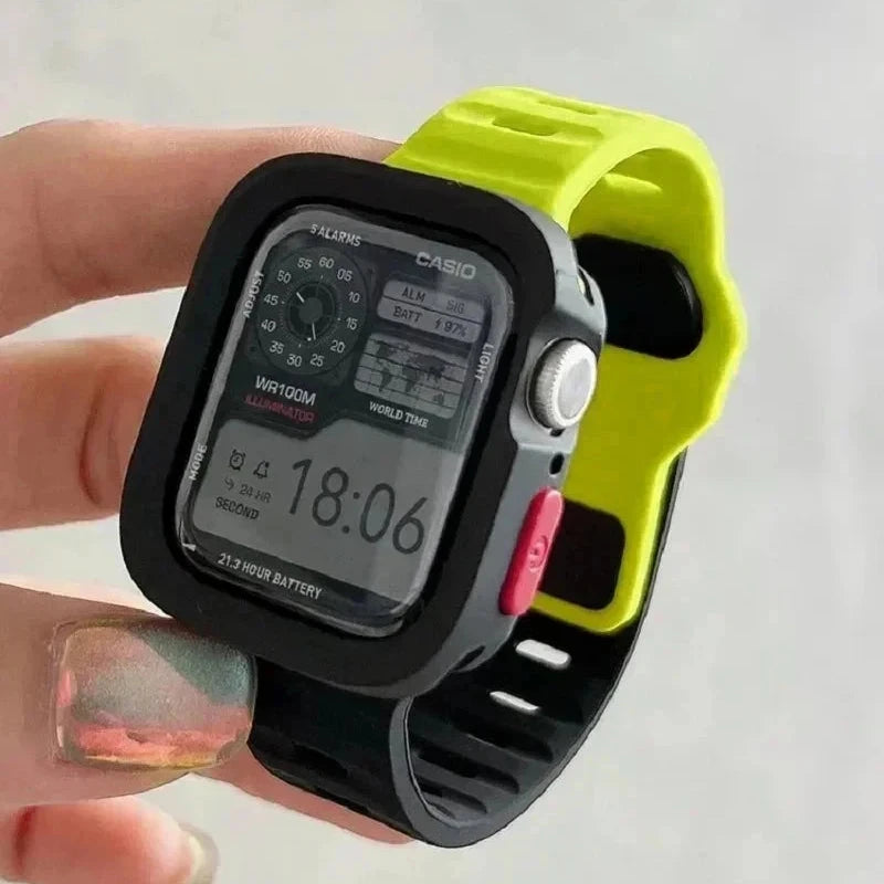 Urban Steel Strap moderno y sofisticado. Your Apple iWatch. deideas