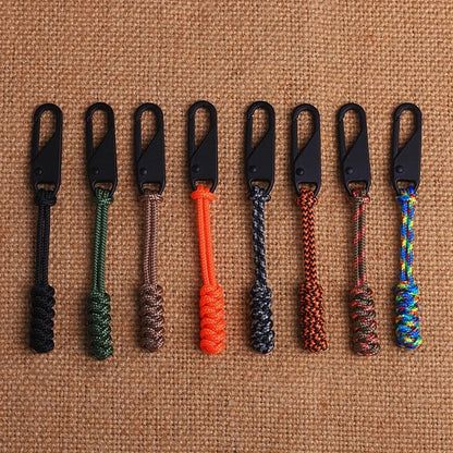 Handmade Snake Knot Paracord Zipper Pull  Durable Replacement & Bag Accessory deideas