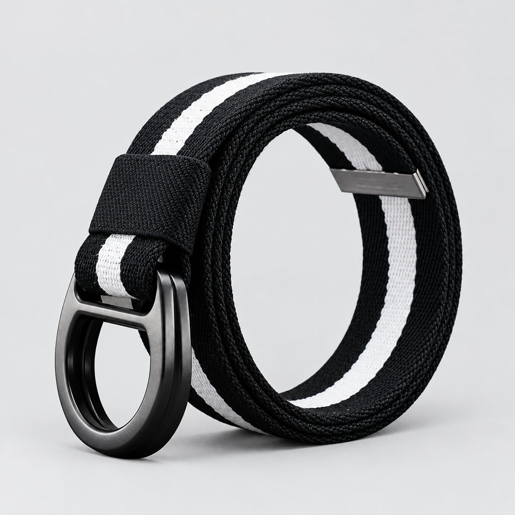 Canvas Belt – Adapt Double Buckle, Solid & Striped Styles