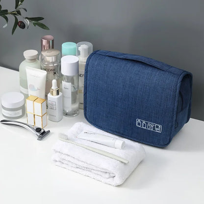 Hanging Toiletry Bag – Fold-Out Organizer, 3 Colors