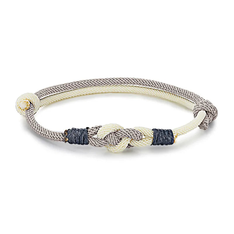 Knot Rope Bracelet – Adjustable, 13 Colors