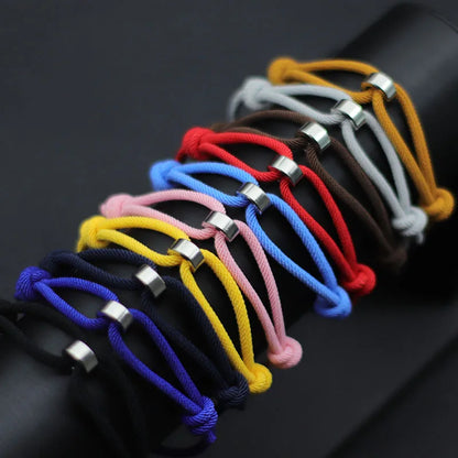 Adjustable Cord Bracelet – 3 mm, 9 Color Options